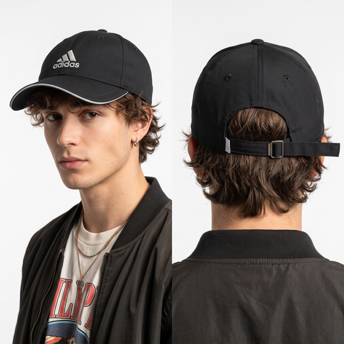 Thrifted Adidas Classic Logo Baseball Hat (57-59cm) | 10383
