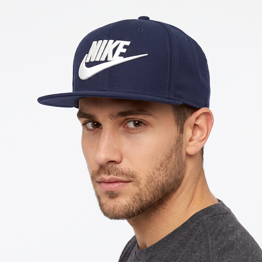 Thrifted Nike True Wool Blend Flat Visor Cap (58-60 cm) | 10148