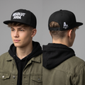 Thrifted Black and White Absolut Soda Adjustable Snapback (54-55cm)| 10417