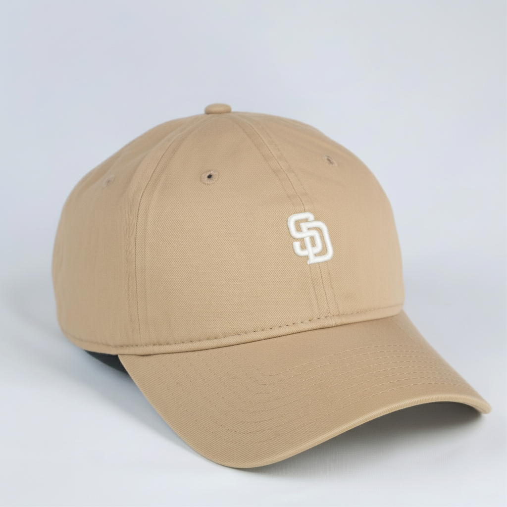 New Era San Diego Padres 9FORTY Dad Hat - Tan