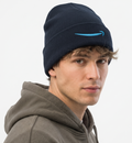 Thrifted Amazon Smile Logo Cuffed Beanie by Beechfield (B45R) (Adult)