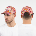 Thrifted MLB Yankees Floral Print Cap | Retro 1903 Script Strapback (58-60cm) | 10284