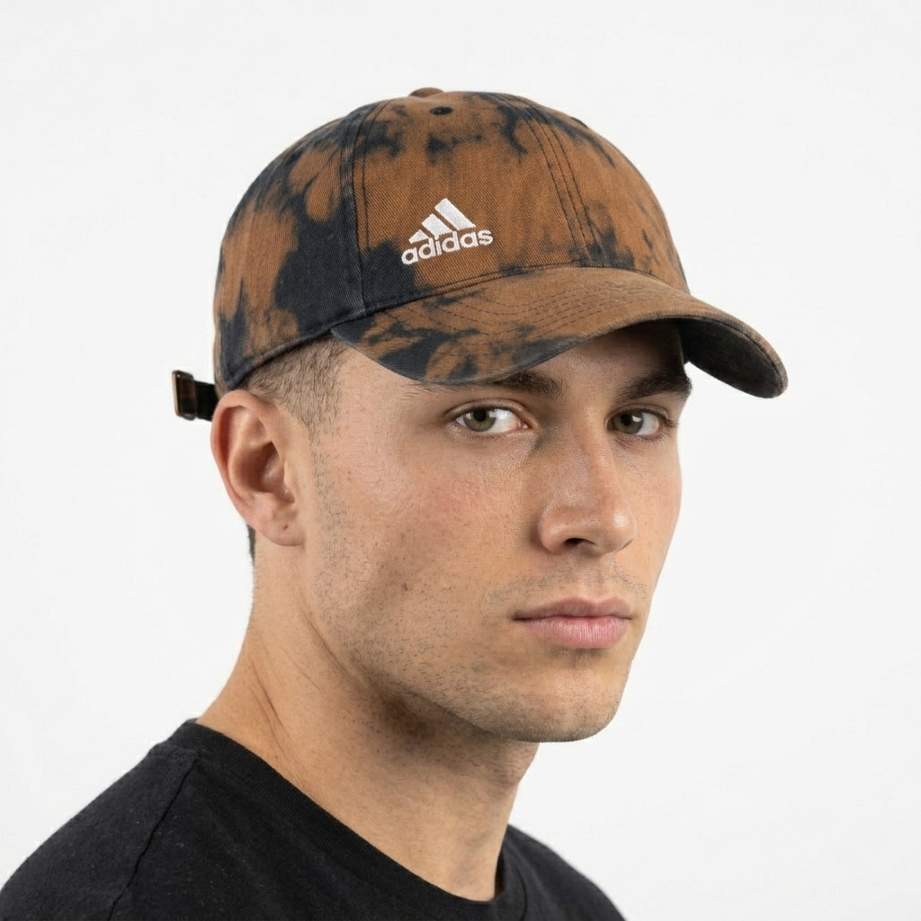 thrifted Retro Adidas Embroidered Strapback Hat (57-59 cm) | 10319