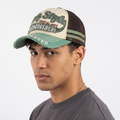 Thrifted Retro "Get Started" Distressed Trucker Cap (58-60 cm) | 10321
