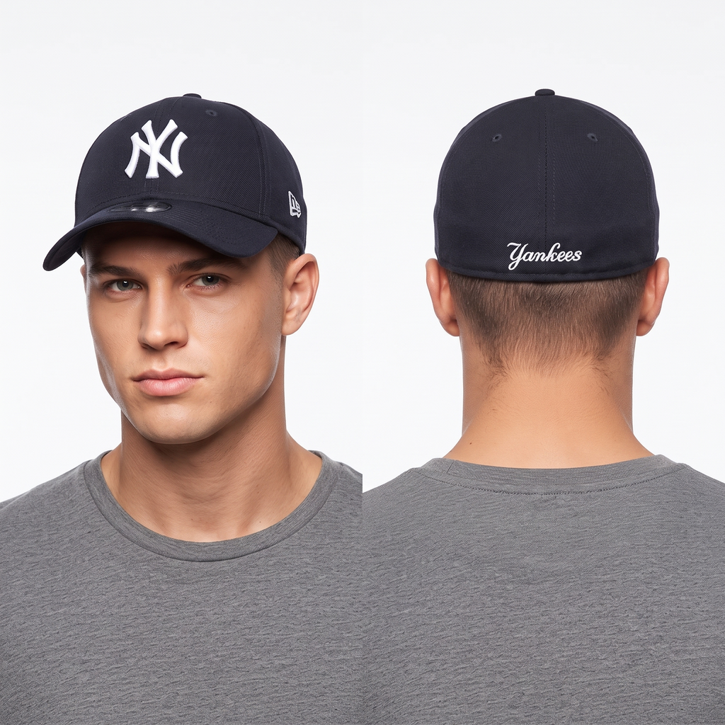 Thrifted New York Yankees MLB Side Patch Cap (58-61 cm) | 10236
