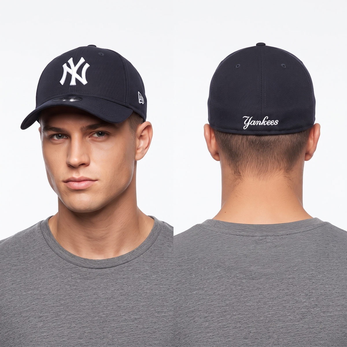 Thrifted New York Yankees MLB Side Patch Cap (58-61 cm) | 10236