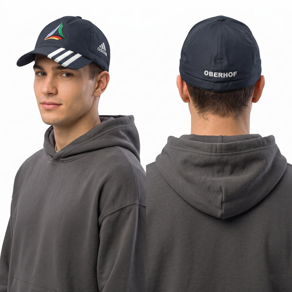 Thrifted Adidas Oberhof Vintage Winter Baseball Cap - Size 57-58 cm | 11022