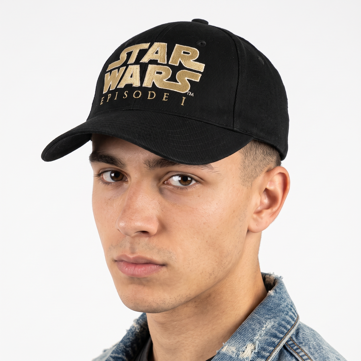 Thrifted Vintage Star Wars Gold Embroidered Baseball Cap (57cm) | 10560