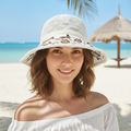 Romantic White Sun Hat