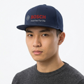 Vintage Bosch Tools Navy Blue Embroidered Flexfit Baseball Cap | 10825