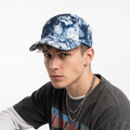 Thrifted Cloud Print Strapback Hat (56-57cm) | 10416