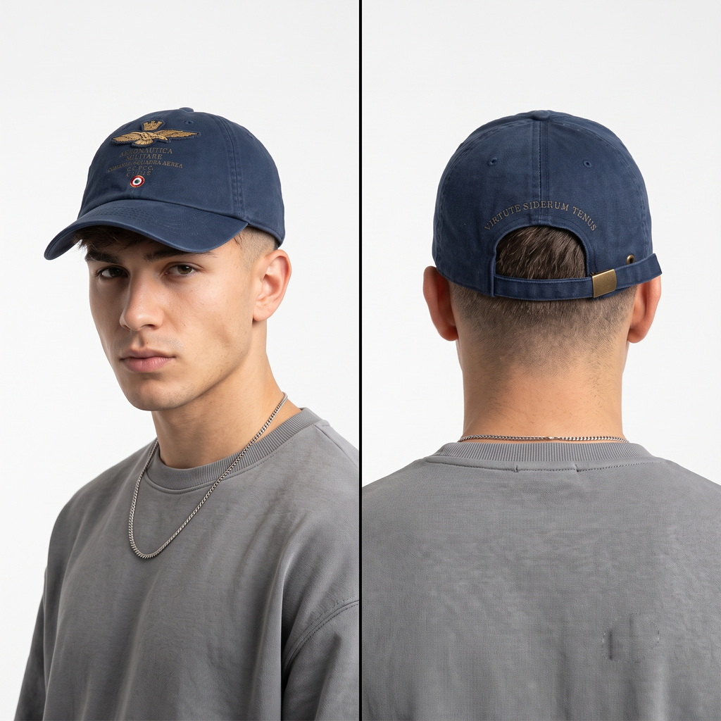 Thrifted Italian Air Force Aeronautica Militare Cap (57-59cm) | 10533