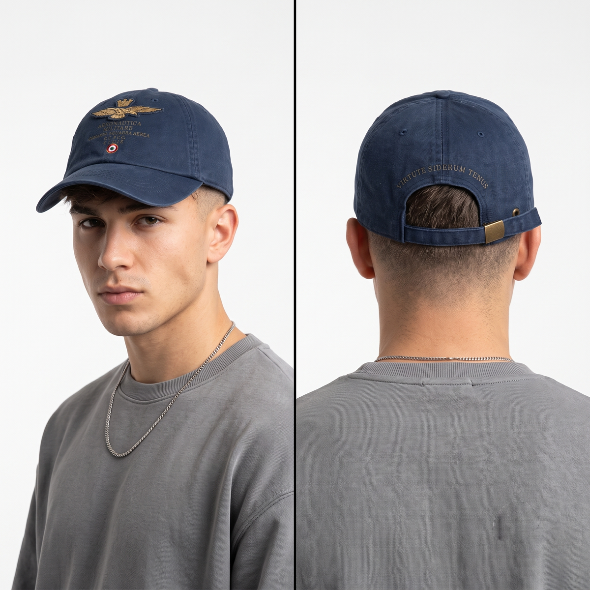 Thrifted Italian Air Force Aeronautica Militare Cap (57-59cm) | 10533