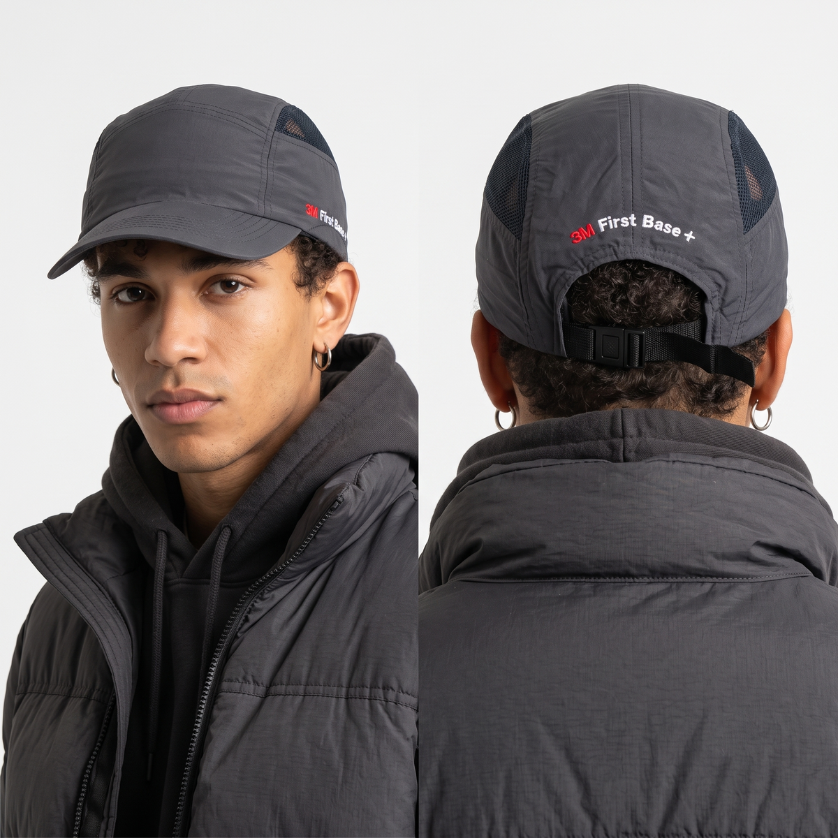 thrifted Vintage 3M First Base Protective Cap 57-59cm | 10355