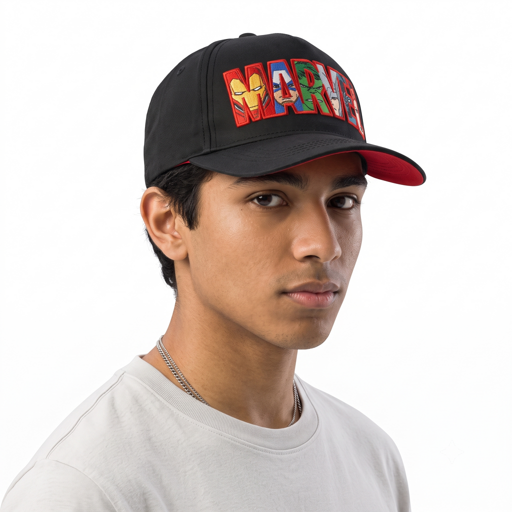 Thrifted Official Marvel Avengers Character Logo Cap (55-56cm) | 10564