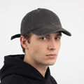 Thrifted Angelo Litrico Charcoal Cotton Strapback Cap (56-57 cm) | 10752