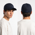 Thrifted Adidas Minimalist Black Fitted Hat (57-59cm) | 10443