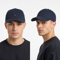 Thrifted Tommy Hilfiger Navy Cotton Strapback Cap (57-59 cm) |10700