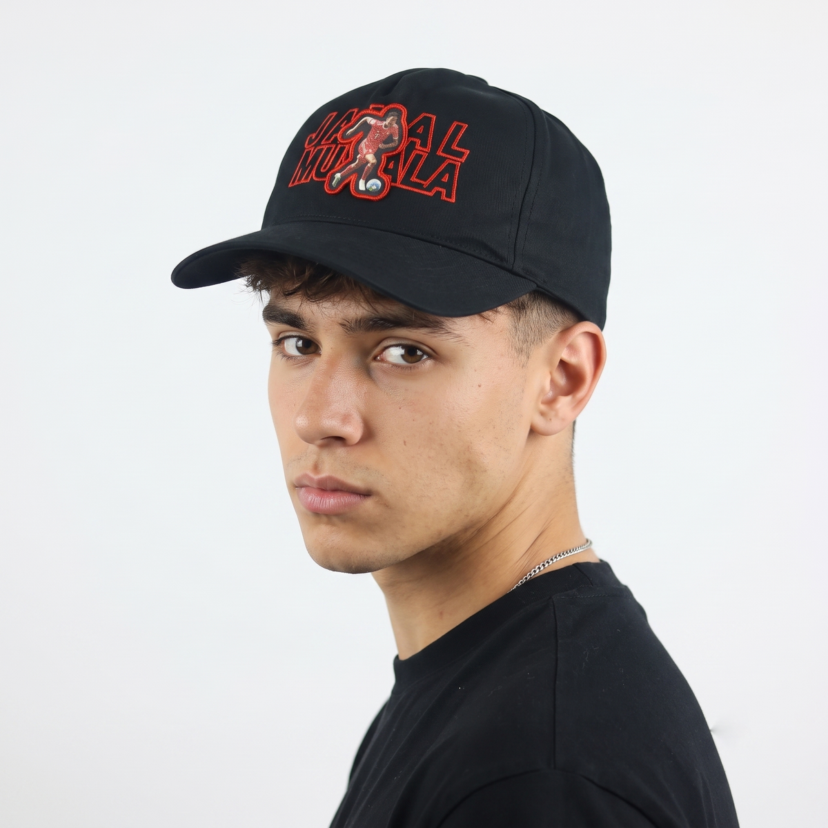 Thrifted Jamal Musiala FC Bayern Black Cap (57-58cm) | 10441
