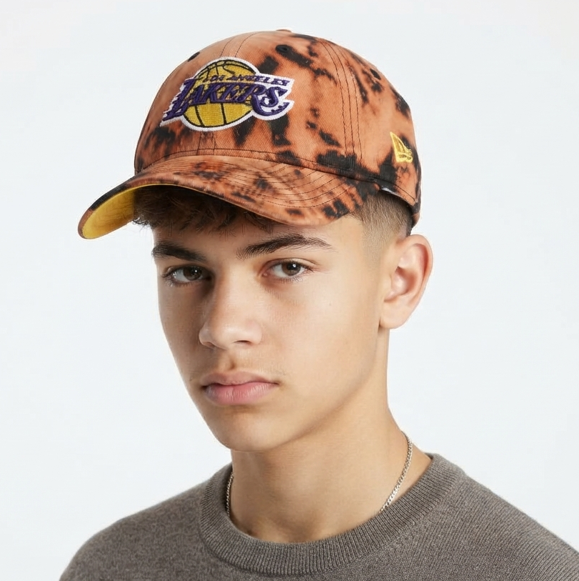 Thrifted New Era LA Lakers 9FORTY Strapback Cap (54-55cm) | 10647