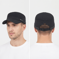 Thrifted Black Kolping Outdoor Winter Military Cap (58-60 cm) | 10277