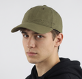 Thrifted Tom Tailor Olive Green Cotton Strapback Cap (56-57 cm) | 10749
