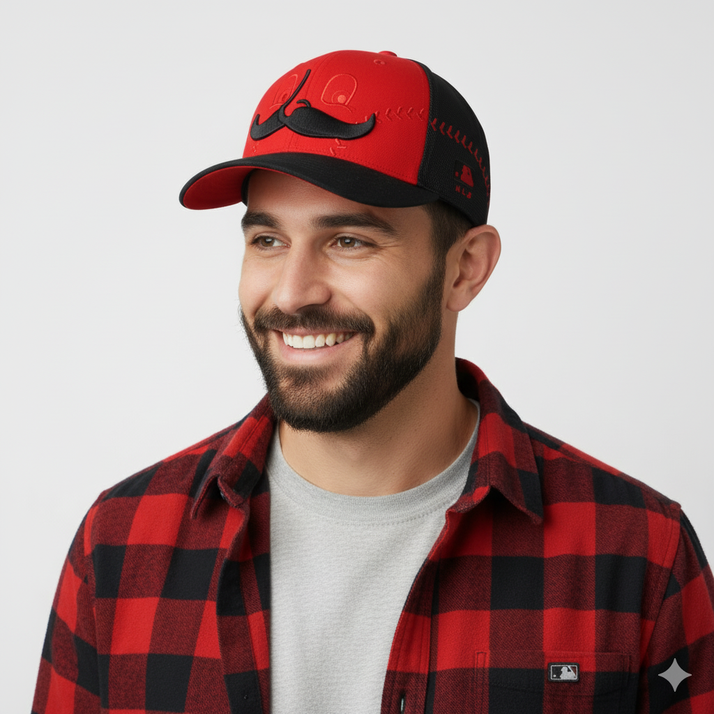 Cincinnati Reds "Mr. Redlegs" Appliqué Cap