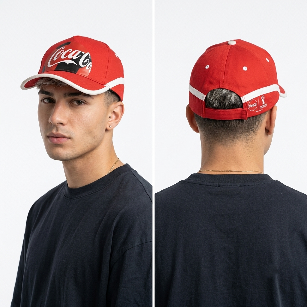 Thrifted Coca-Cola FIFA World Cup 2022 Red Cap (56-57cm) | 10644