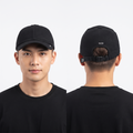 Thrifted Black SLOW Visor Embroidery Baseball Hat (58-60 cm) | 10252