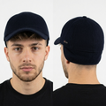 Thrifted Wigéns Dark Navy Wool Loro Piana Baseball Cap (Size 57–58 cm) | 10847