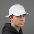 Thrifted Ale-Hop White Heart Polyester Cap (56-58 cm) | 10754