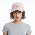 thrifted JKSY Lovely Agatha Embroidered Pink Dad Cap | 10076