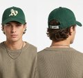 Thrifted New Era Oakland Athletics Green Strapback Cap (57 cm) | 10720