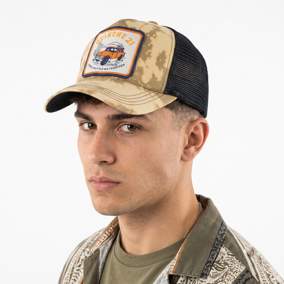 Thrifted Guinche 21 Motorbike Patch Snapback Cap (58-60cm) | 10384