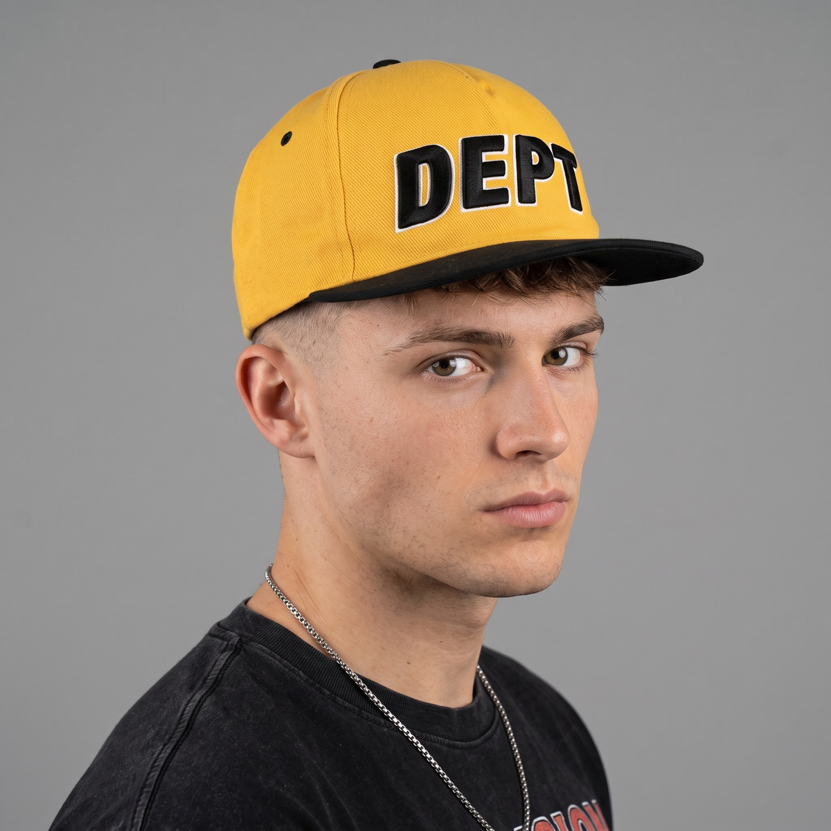 Thrifted Terranova Two-Tone Flat Brim Cap (57-58cm) | 10438