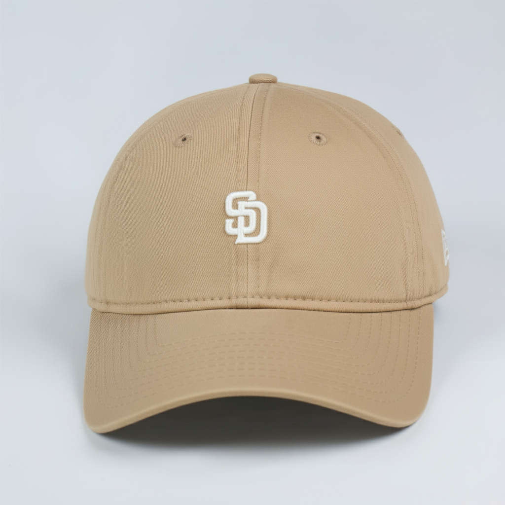 New Era San Diego Padres 9FORTY Dad Hat - Tan