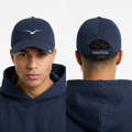 Blu Nautical Baseball Cap – Navy Blue Distressed Bird Hat (56-57cm) |10621