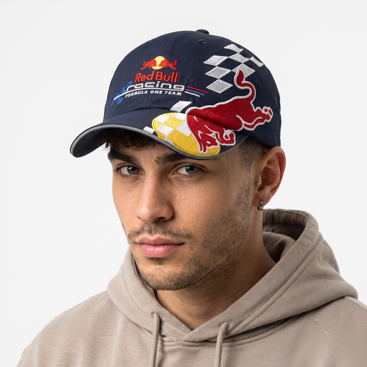thrifted Vintage Red Bull F1 Embroidered Racing Hat (57-58cm) | 10391