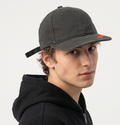 Thrifted Claas Dark Grey Cotton Strapback Cap (56-57 cm) | 10755