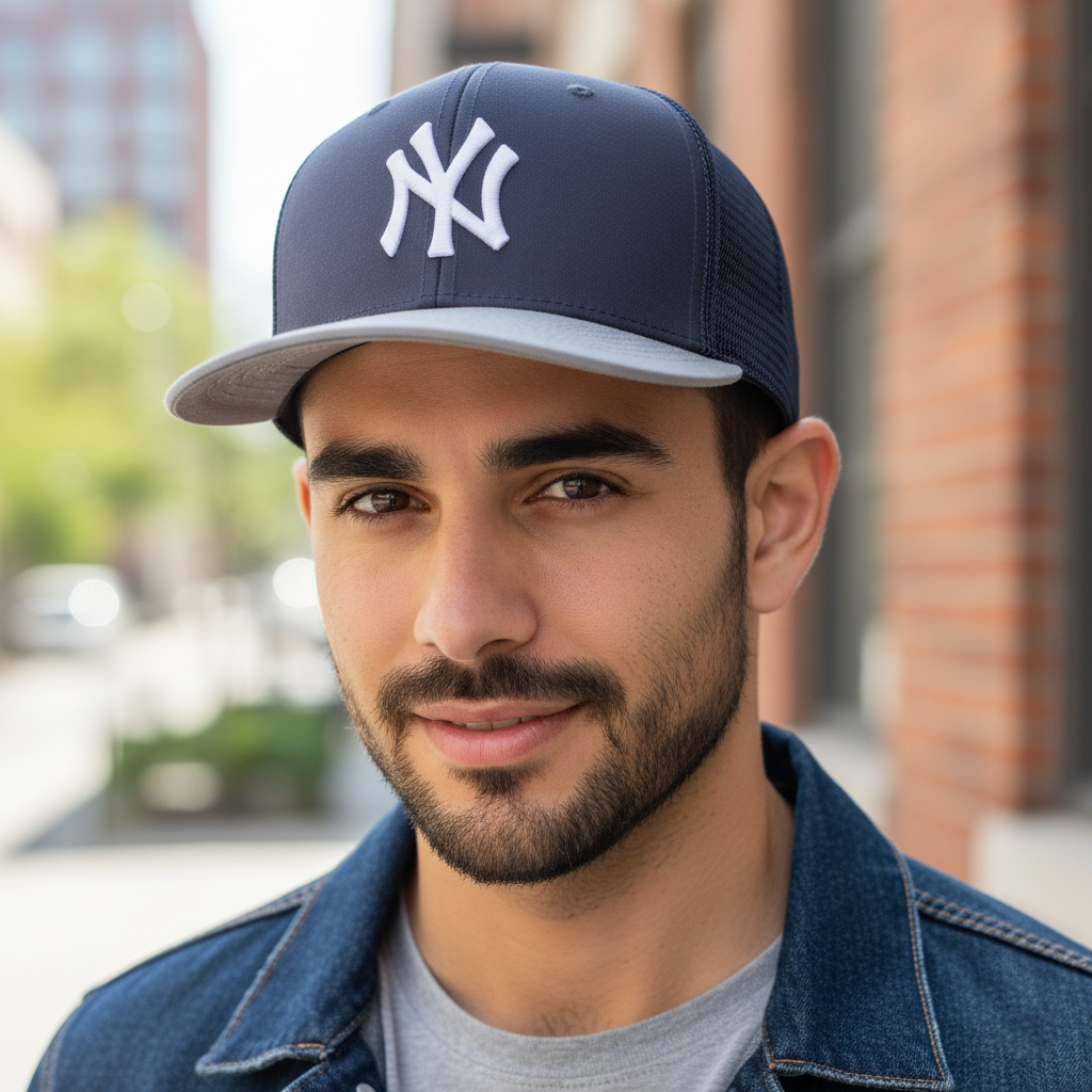 MLB New York Yankees Two-Tone Trucker Snapback