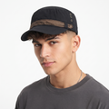 NEPA Vintage Black thrifted Cadet Cap – Size 58-60 cm | 10040