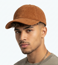 Thrifted C&A Brown Corduroy Strapback Baseball Cap (57-58cm) | 10645