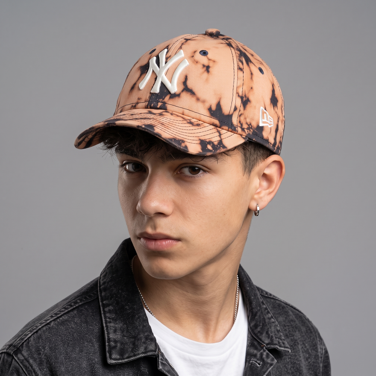 Thrifted Youth New Era NY Yankees Acid Wash Cap (52-54cm) | 10423