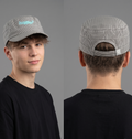 Thrifted Pusblu Alligator Stripe Military Cap (54-55cm) | 10584