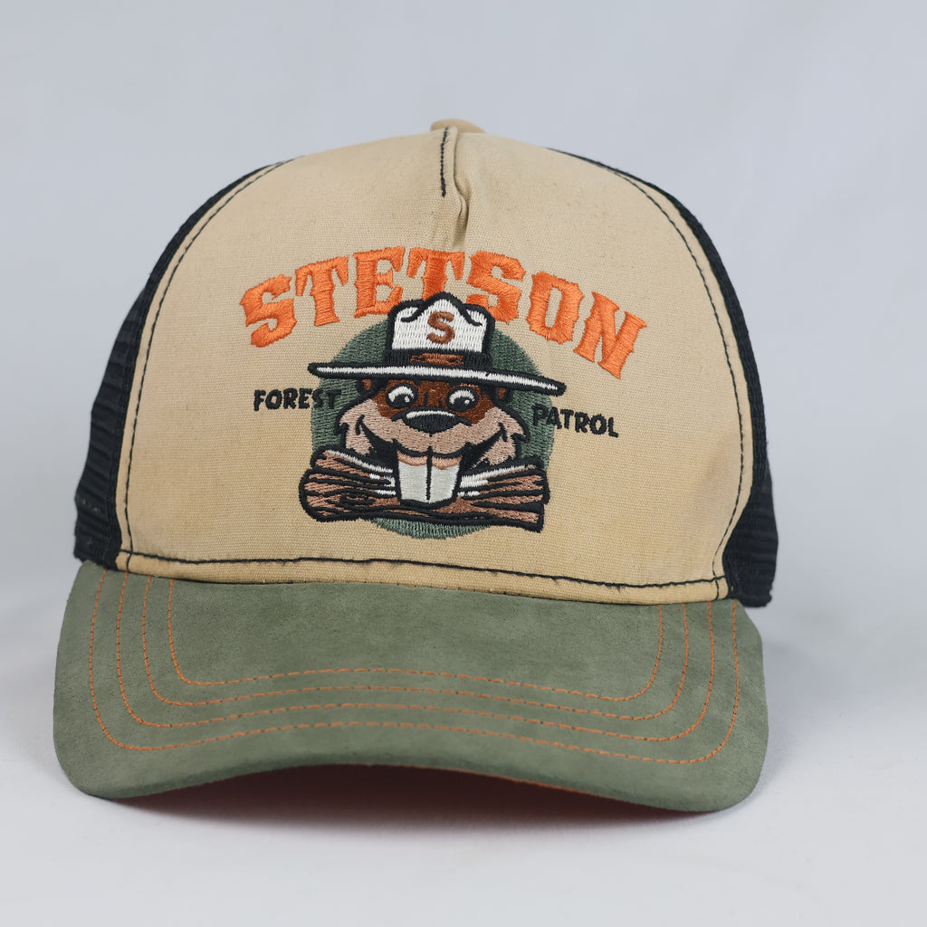Thrifted Stetson Forest Patrol Vintage Style Trucker Hat – Adjustable Snapback 57–58 cm | 10661