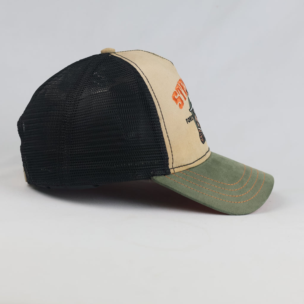 Thrifted Stetson Forest Patrol Vintage Style Trucker Hat – Adjustable Snapback 57–58 cm | 10661