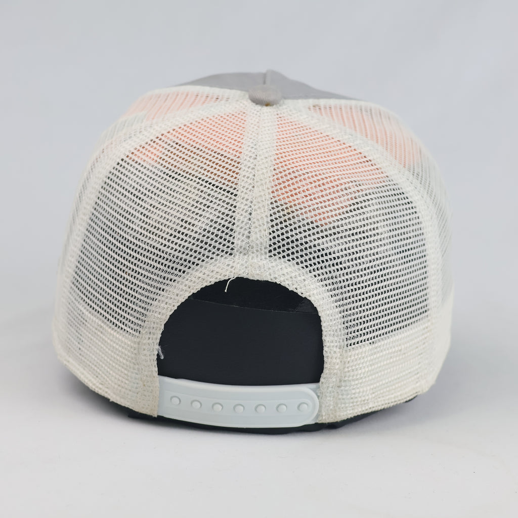 Thrifted New Era NY Yankees Grey Mesh Trucker Cap (57-58cm)   |10660
