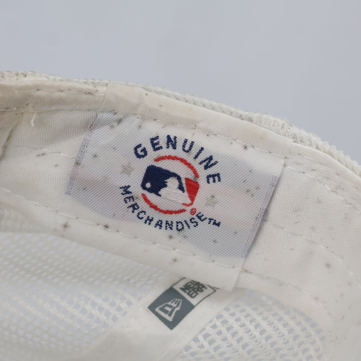 Thrifted New Era NY Yankees Grey Mesh Trucker Cap (57-58cm)   |10660