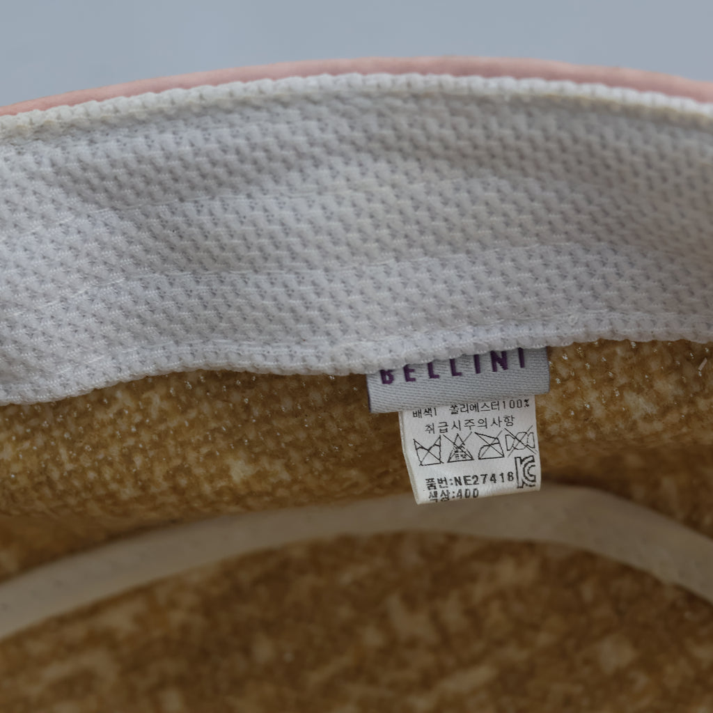 Bellini Woven Straw Summer Cap | Thrifted Floral Military Hat 56-59cm