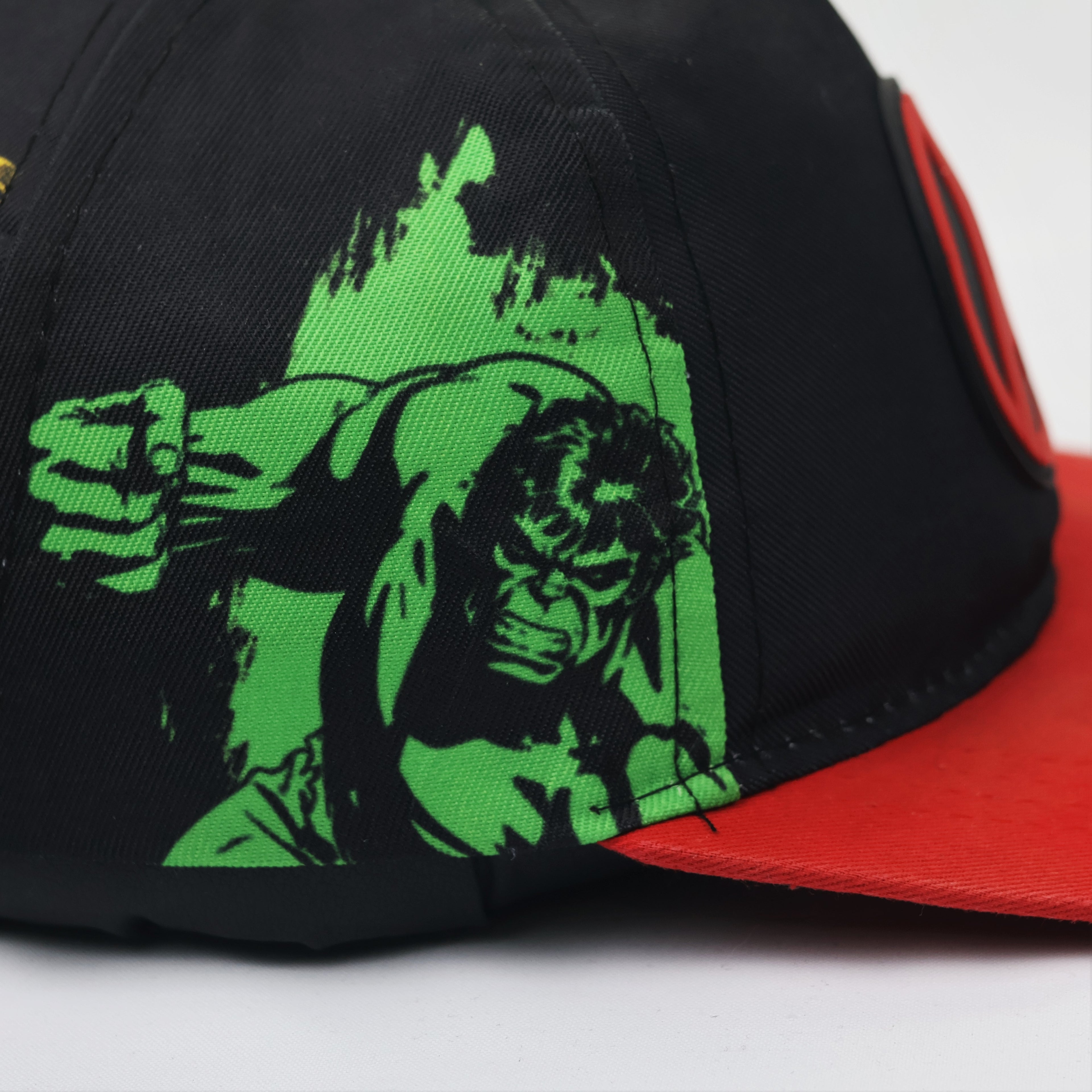 Avengers Earth's Mightiest Heroes Kids Thrifted Cap - Red & Black Snapback
